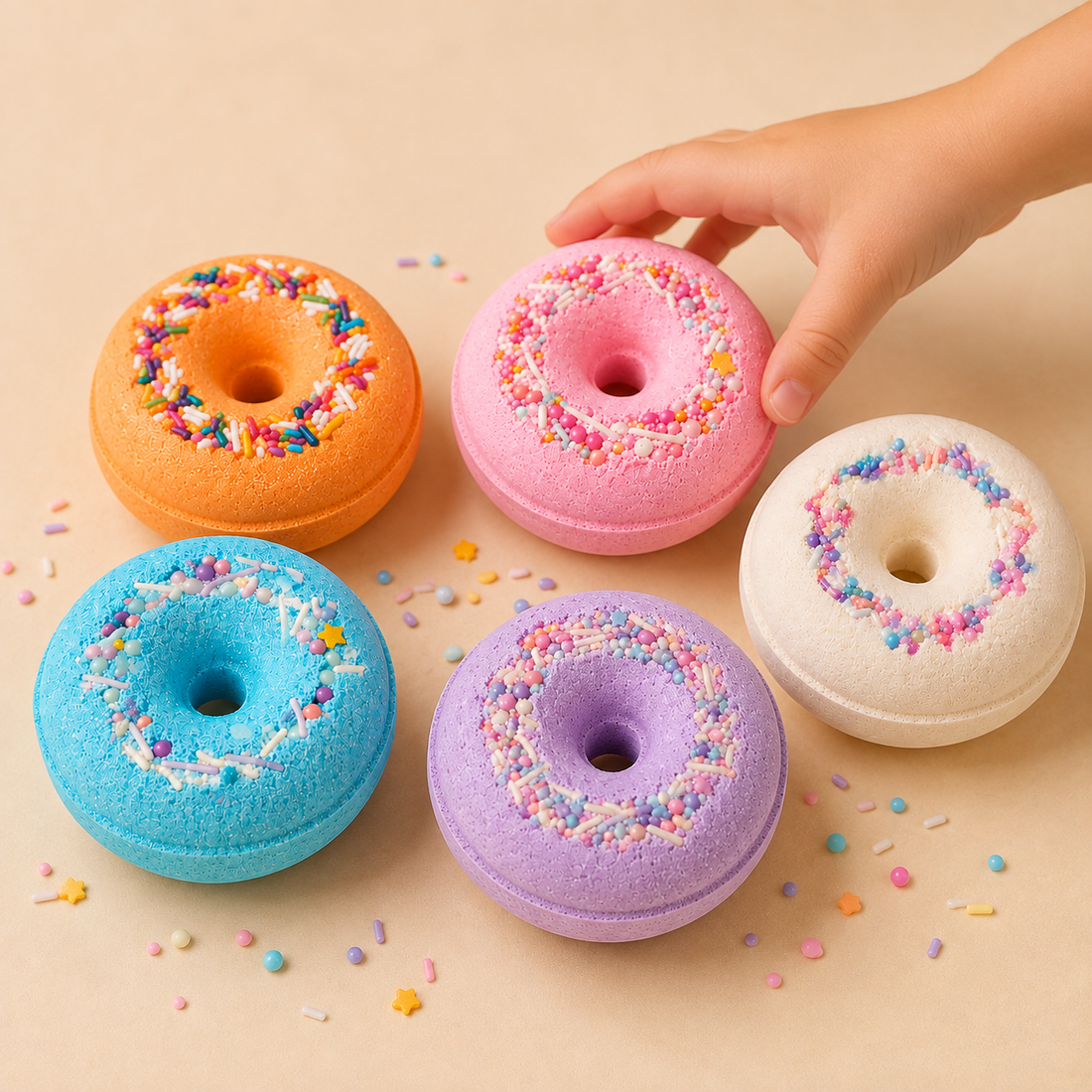 Donut Bath Bombs